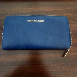 Michael Kors Leather Continental Large Wallet